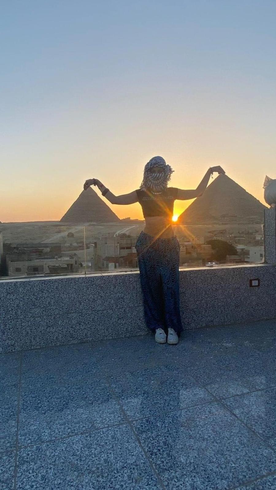 Middle East Pyramids Hotel Kafret el-Gabal Eksteriør billede