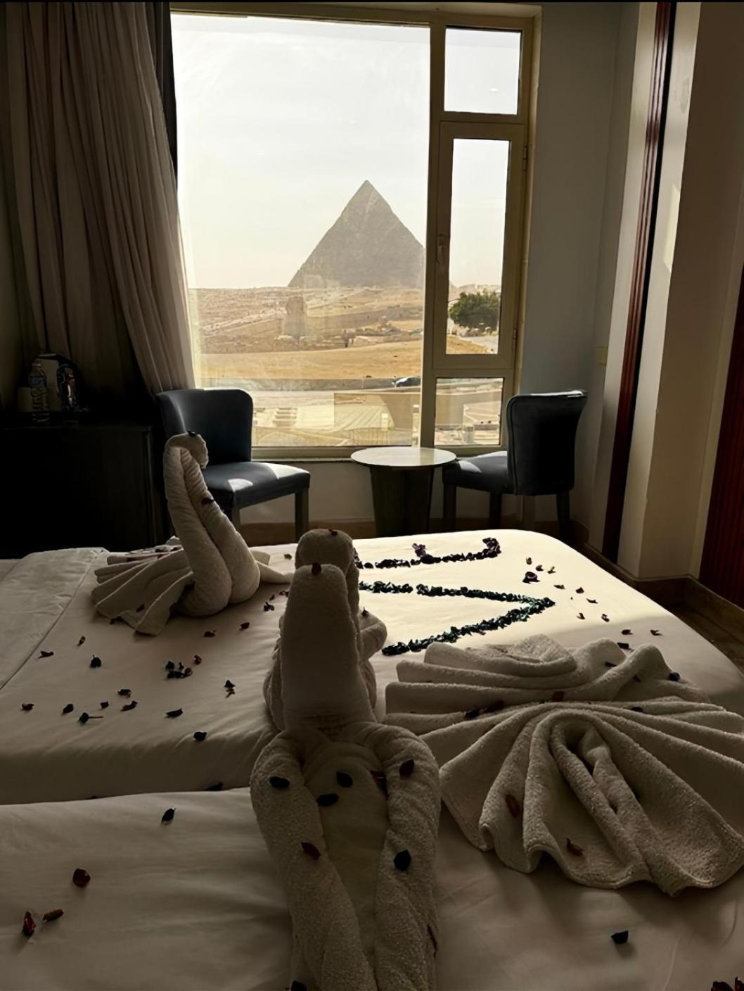Middle East Pyramids Hotel Kafret el-Gabal Eksteriør billede