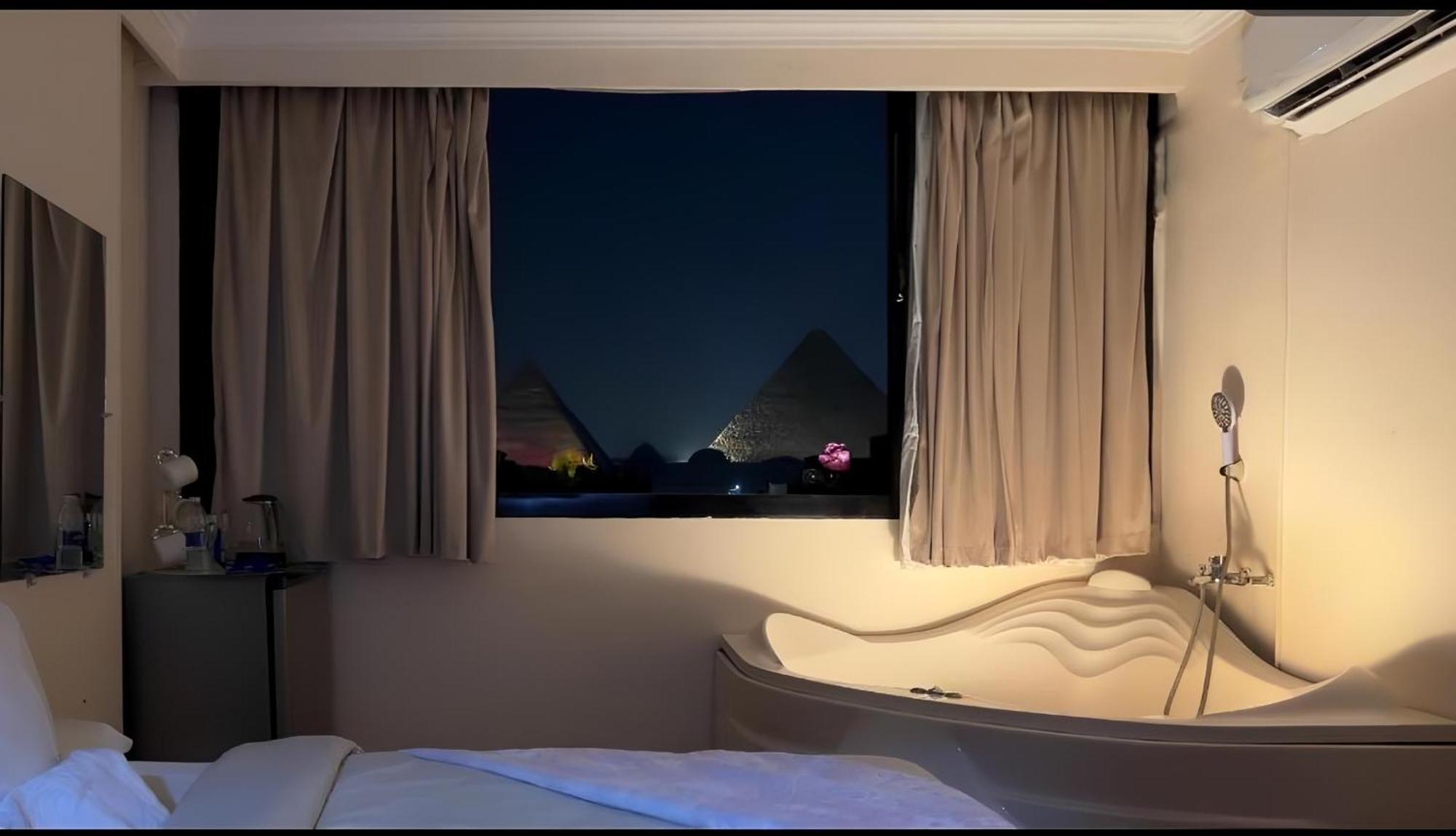 Middle East Pyramids Hotel Kafret el-Gabal Eksteriør billede