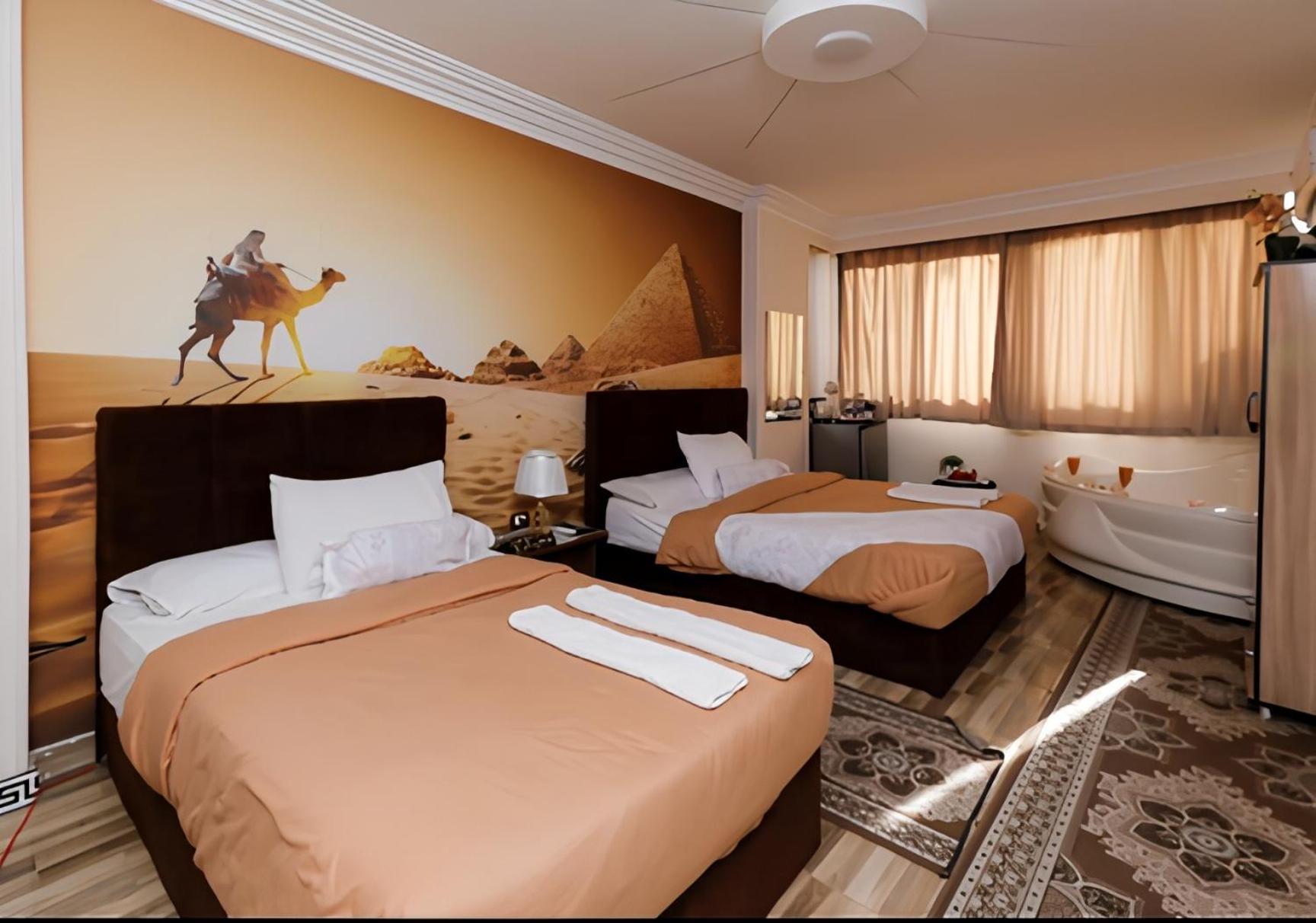 Middle East Pyramids Hotel Kafret el-Gabal Eksteriør billede