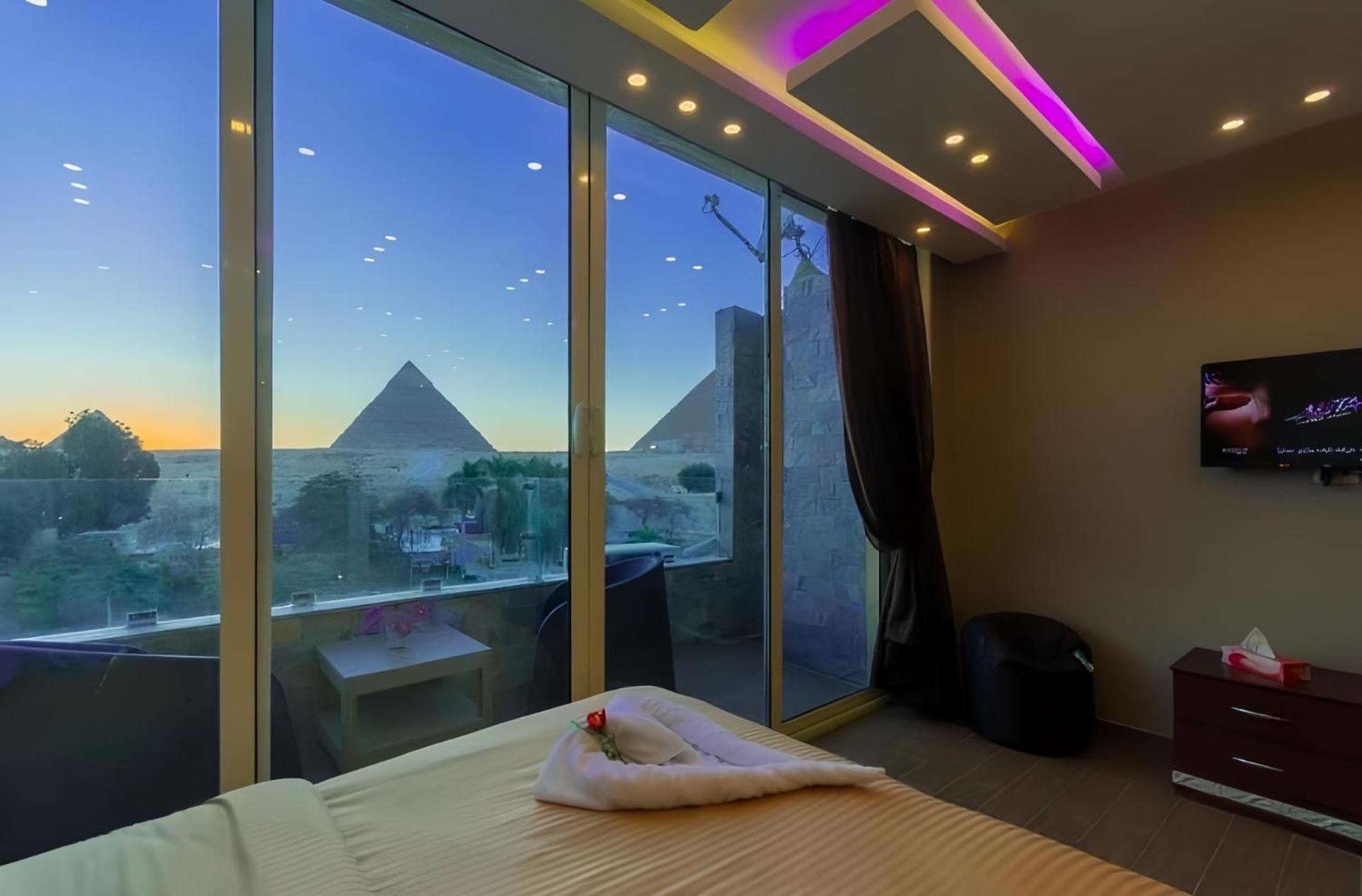 Middle East Pyramids Hotel Kafret el-Gabal Eksteriør billede