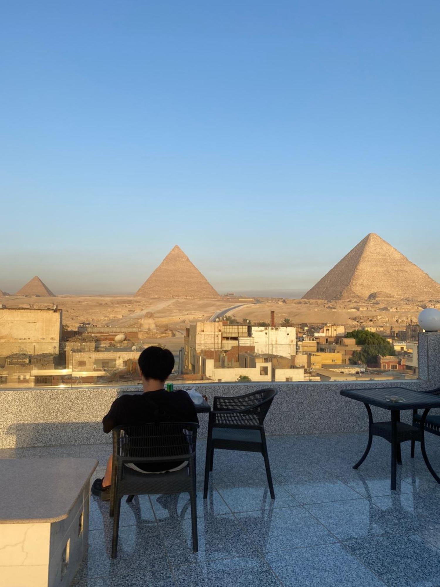 Middle East Pyramids Hotel Kafret el-Gabal Eksteriør billede