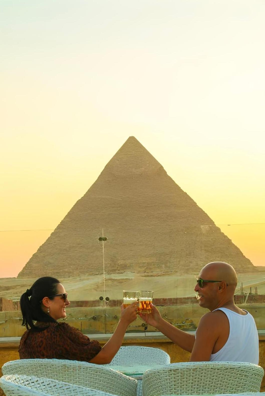 Middle East Pyramids Hotel Kafret el-Gabal Eksteriør billede