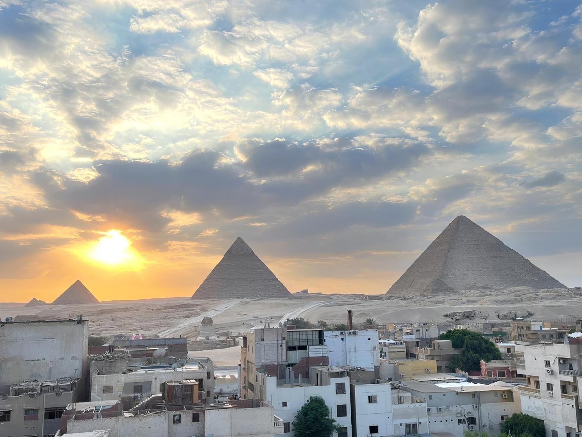Middle East Pyramids Hotel Kafret el-Gabal Eksteriør billede